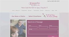 Desktop Screenshot of empathycare.org